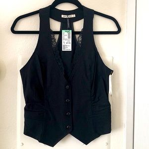 HAVE & HAVE (Papaya) Black Vest